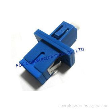 Plastic Duplex Fiber Optic Adapter LC - SC For Fiber Optic